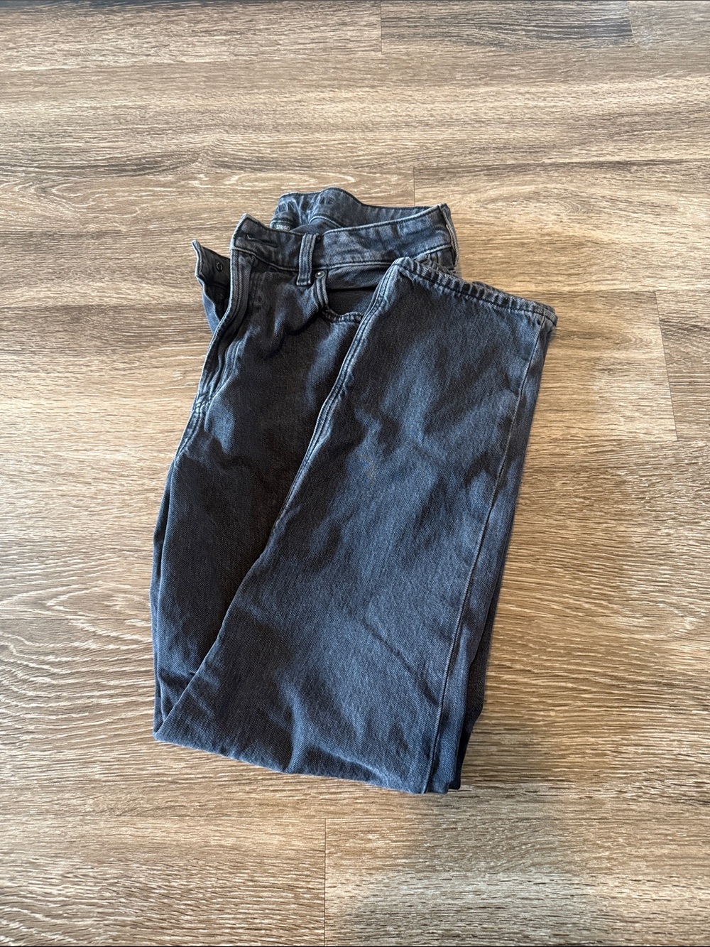 American Eagle Outfitters Women's Straight Leg Jeans - Black